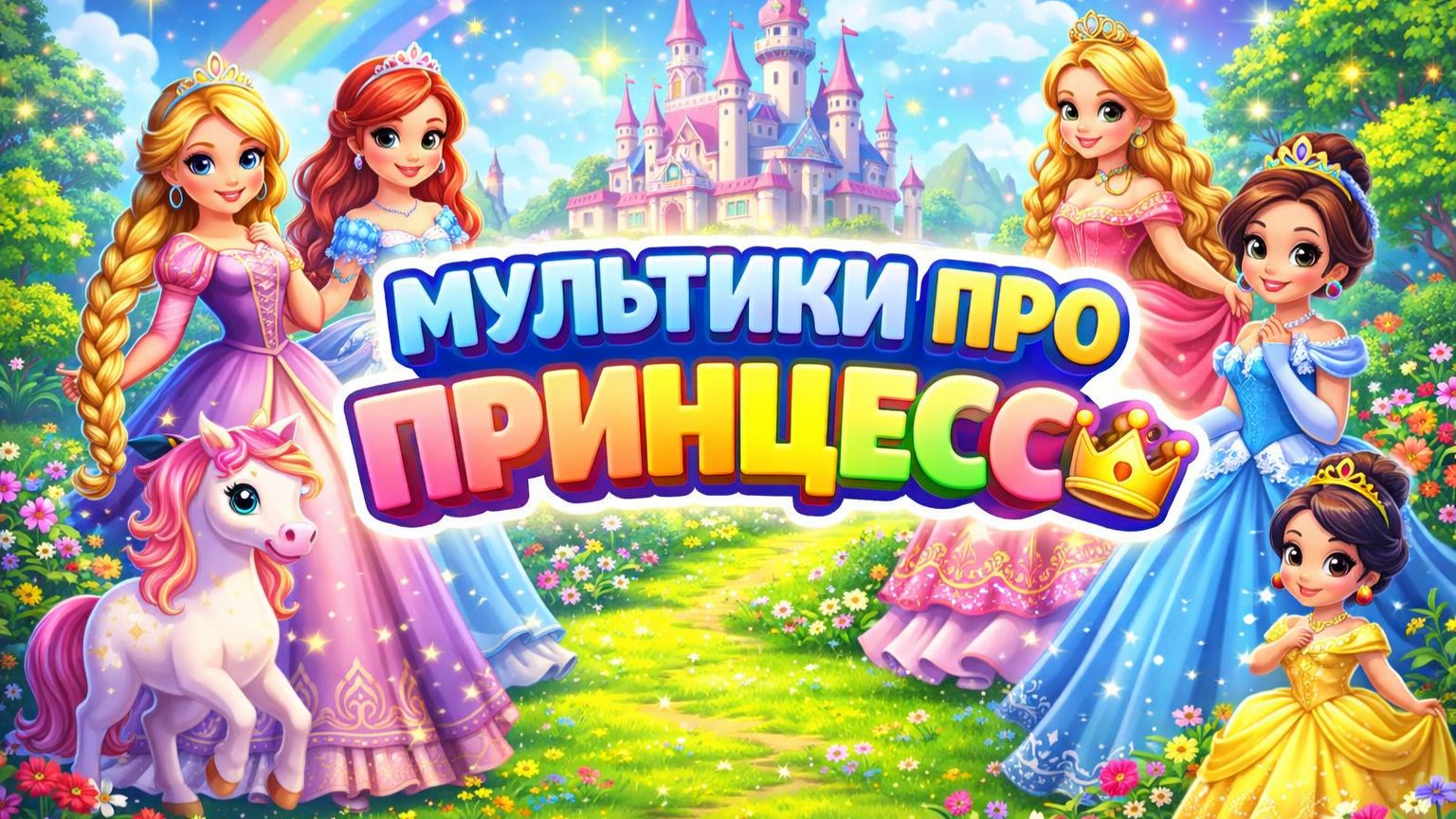 Мультики про принцесс 👑 сказки для детей