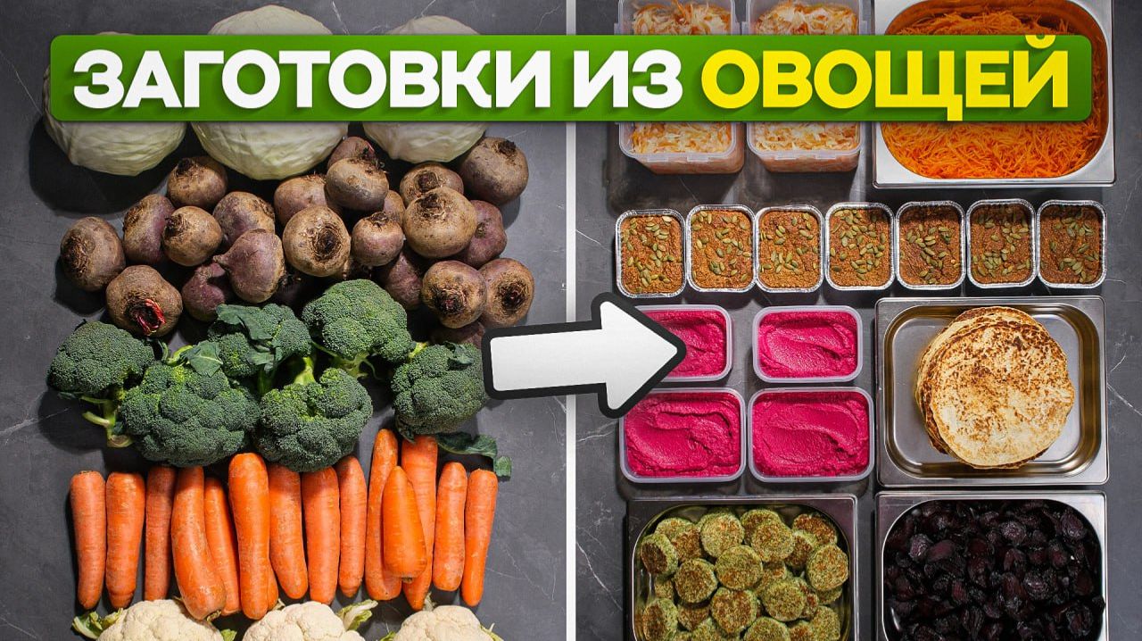 Заготовки из овощей и фруктов