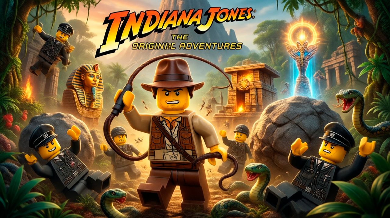 Играю в LEGO Indiana Jones: The Original Adventures.