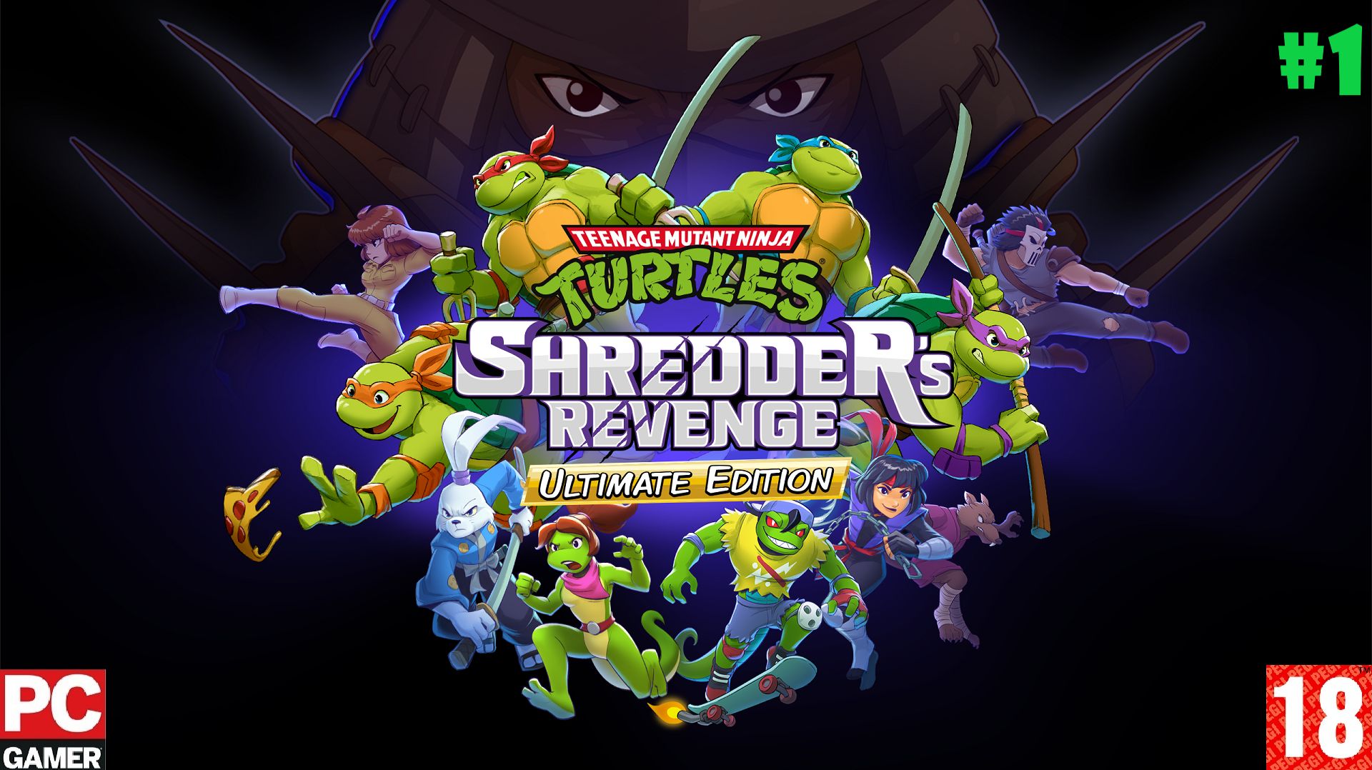 Teenage Mutant Ninja Turtles: Shredder′s Revenge - (XO\PC) - Прохождение игр. (2022)(без комм)