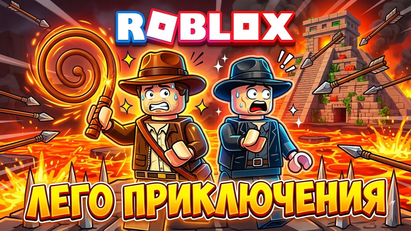 😱 Roblox — LEGO Indiana Jones приключения, полное прохождение