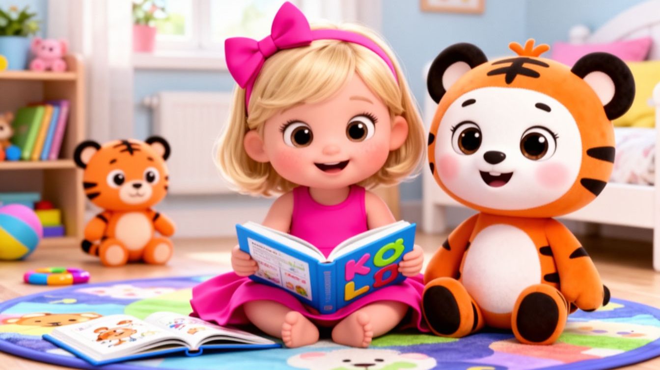 🚜Карточки цветов и слов для малышей 1-4 лет: учимся играючи онлайн