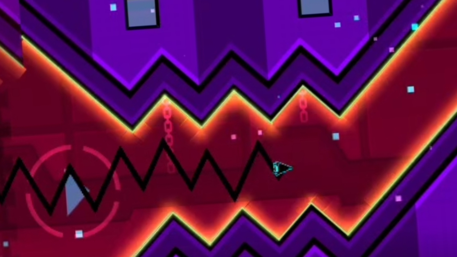geometry dash, but is very odd completely