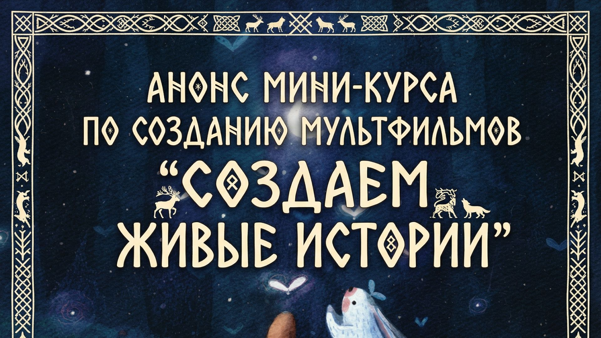 Мои мультфильмы и как создавать живые истории?