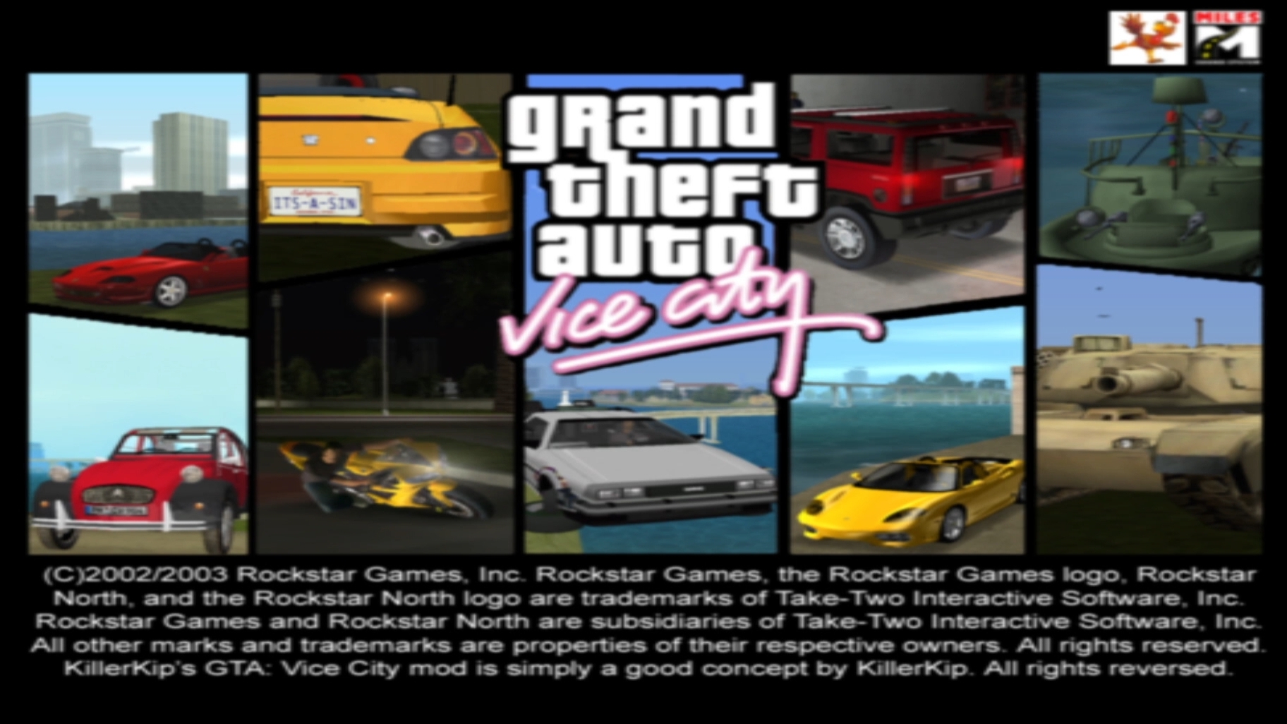GTA Vice city killer kip′s трансляции