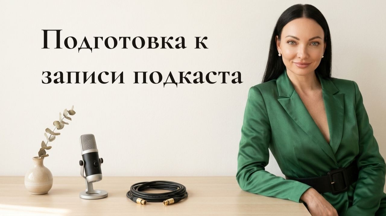 Подготовка к записи подкаста