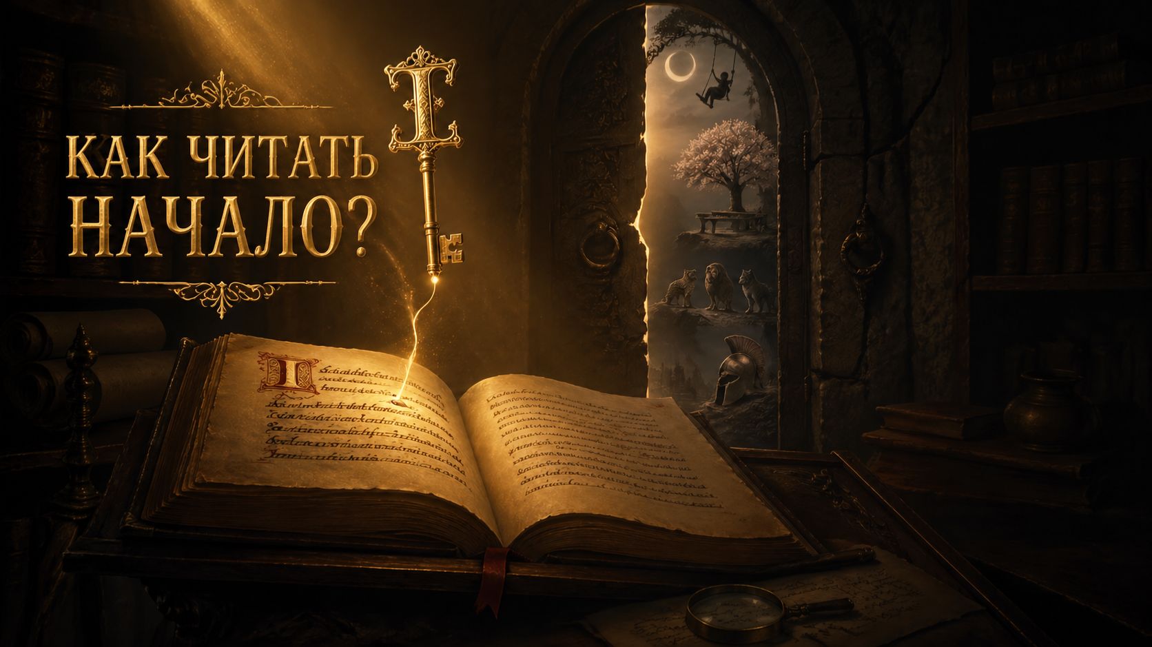 Как читать начало