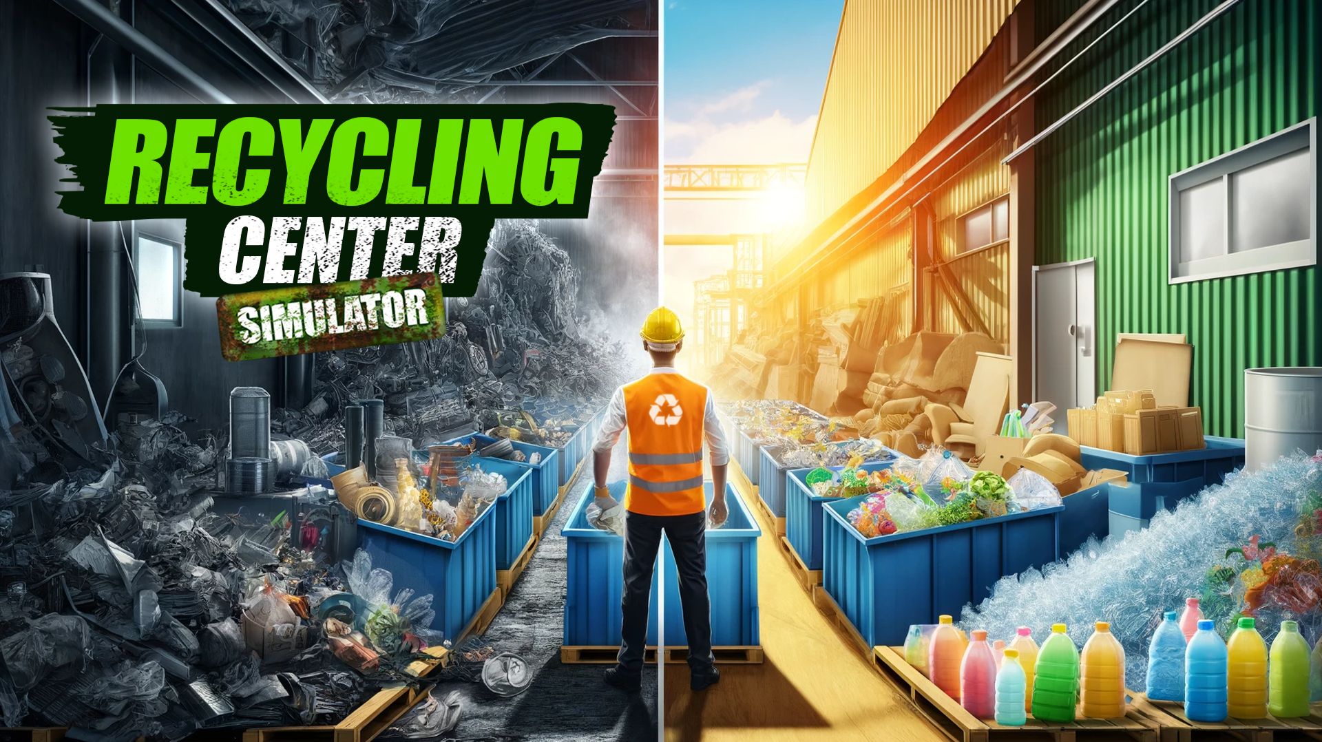 recycling center simulator прохождение на русском