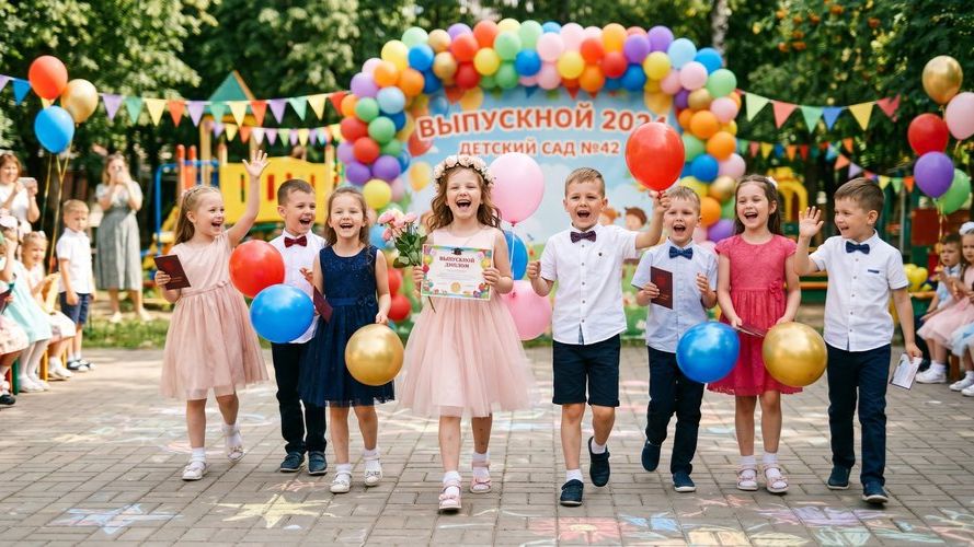 Выпускные в детских садах