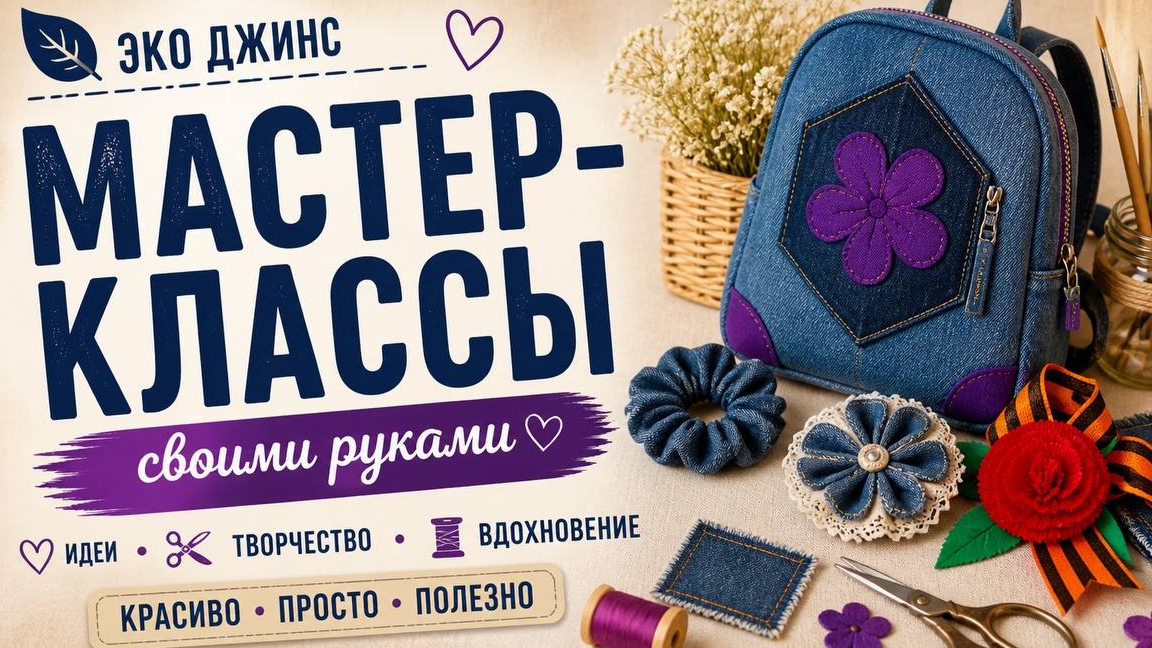 Мастер-классы: шитьё и творчество своими руками