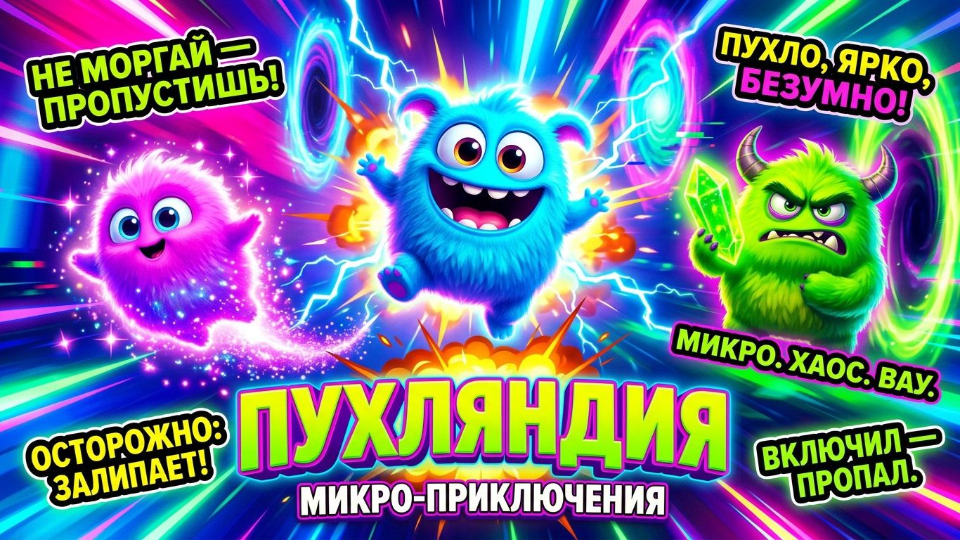 ПУХЛЯНДИЯ  Cгенерировано с помощью GROK
