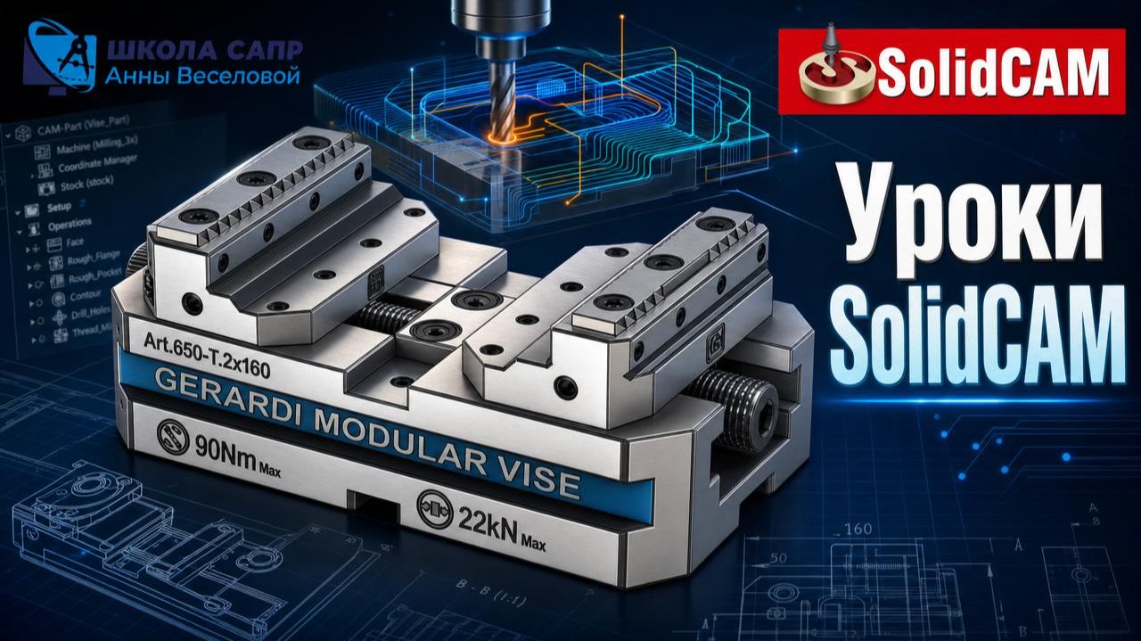 Уроки SolidCAM