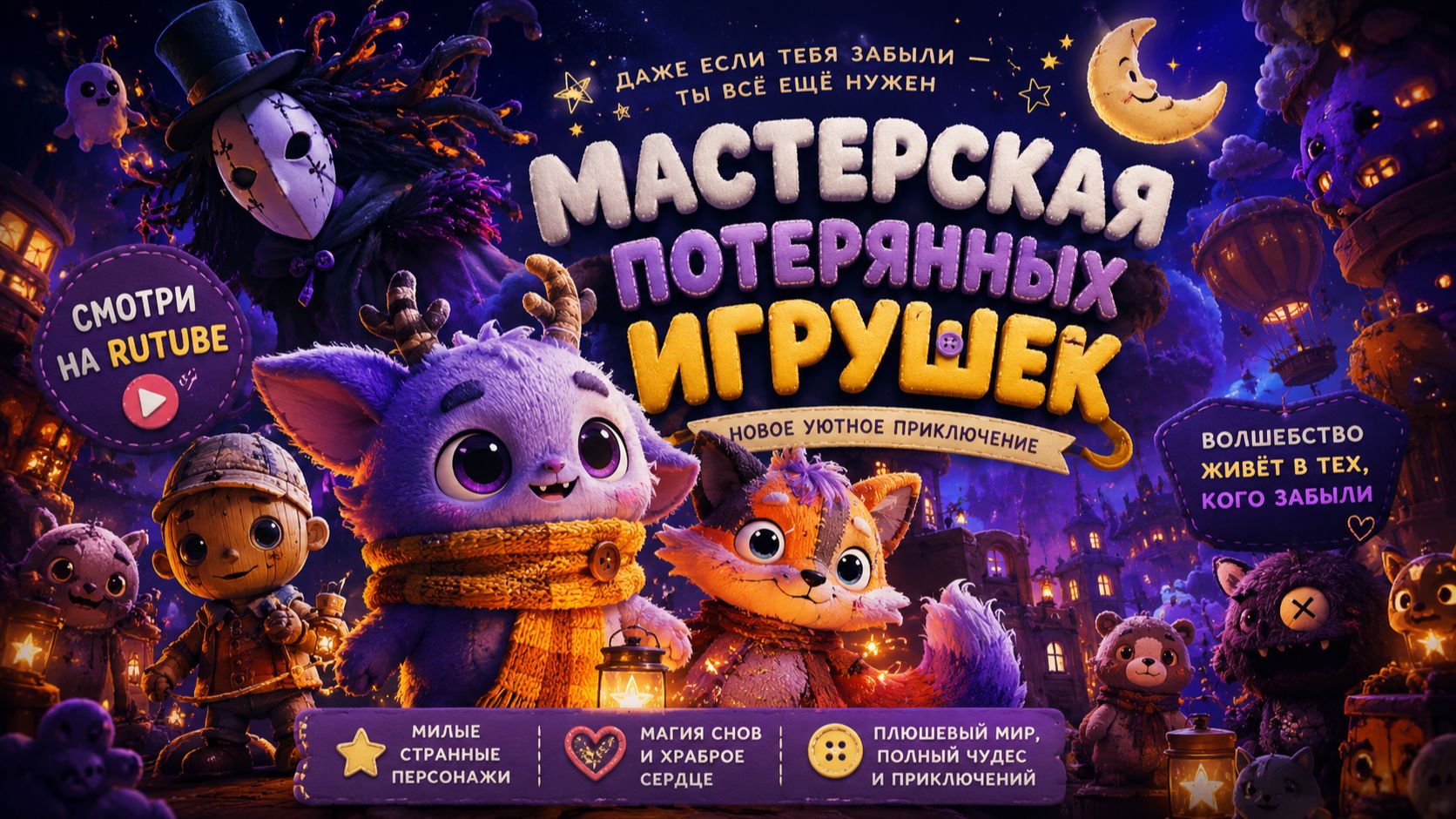 МАСТЕРСКАЯ  ПОТЕРЯННЫХ ИГРУШЕК