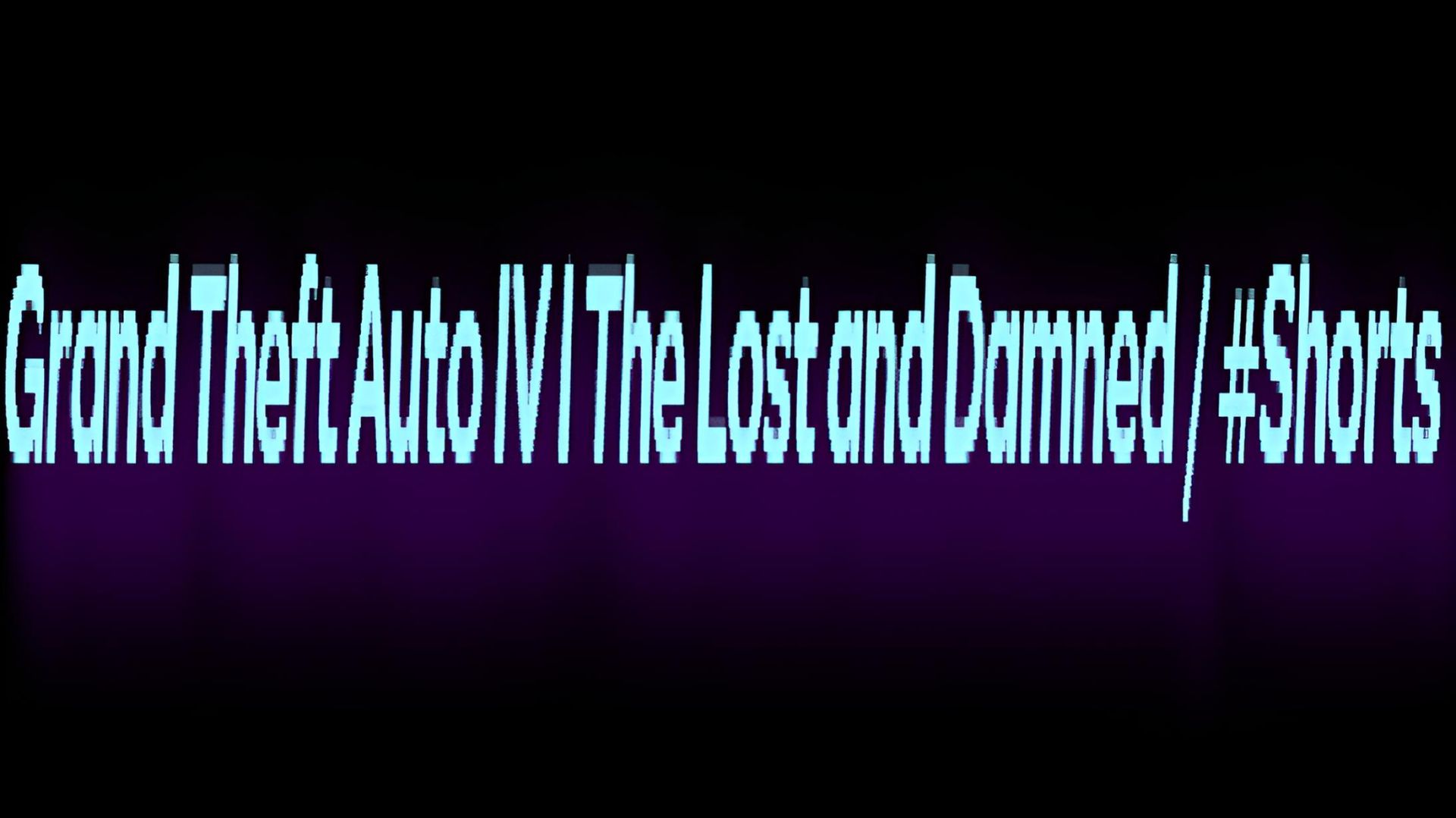 Grand Theft Auto IV l The Lost and Damned / #Shorts