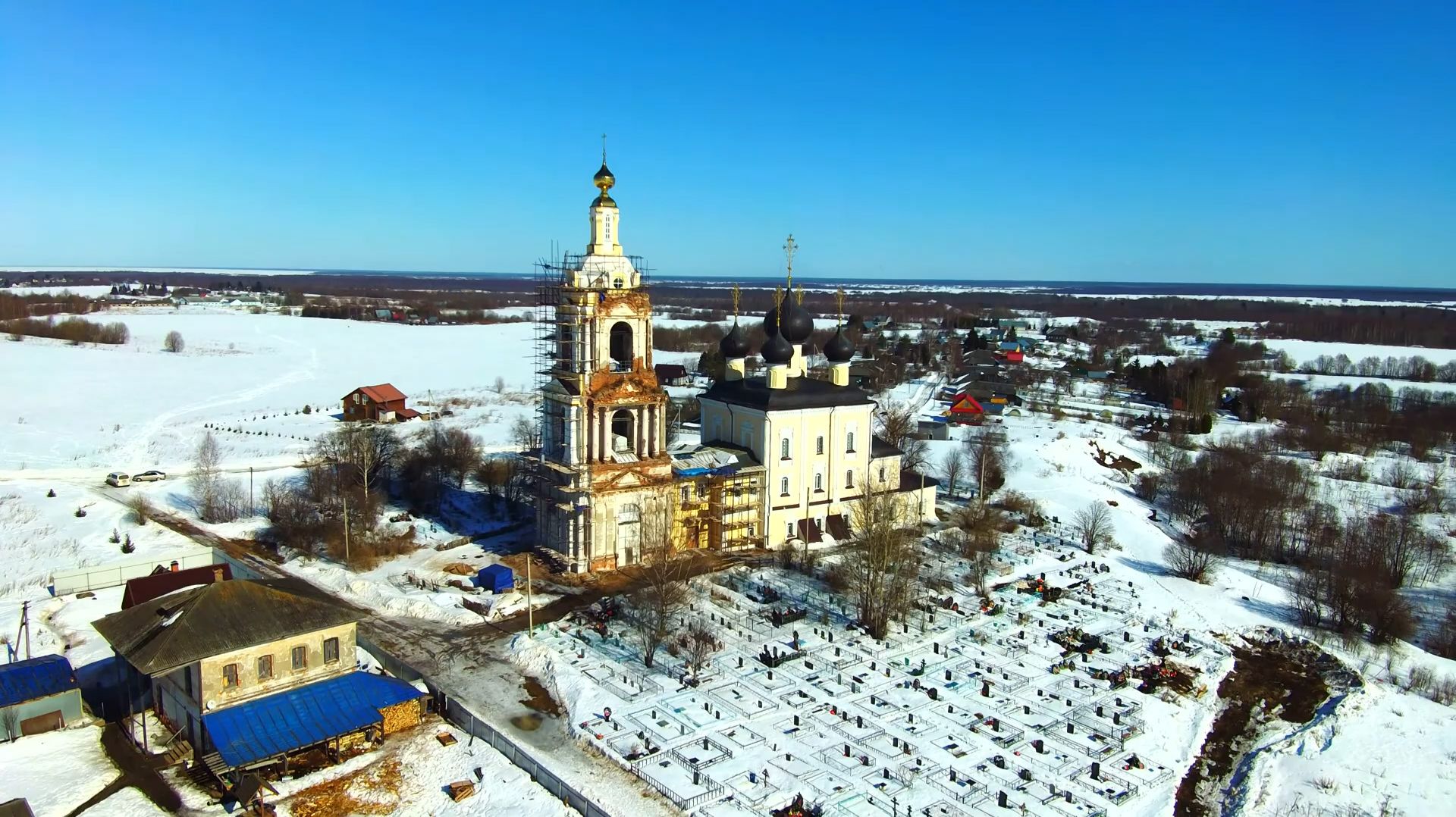 Колокольные звоны в Кулемесово (Вологодская обл., Россия)