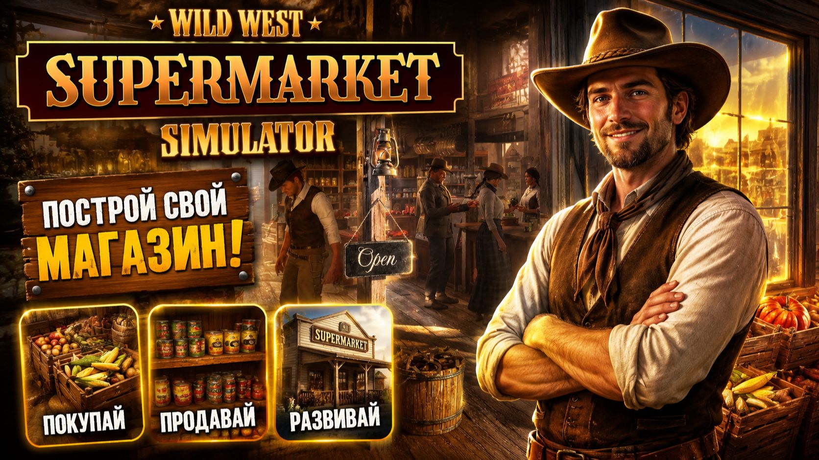 WILD WEST SUPERMARKET SIMULATOR