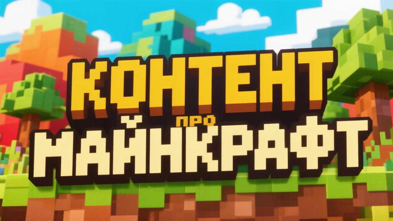 КОНТЕНТ ПРО МАЙНКРАФТ ‼️