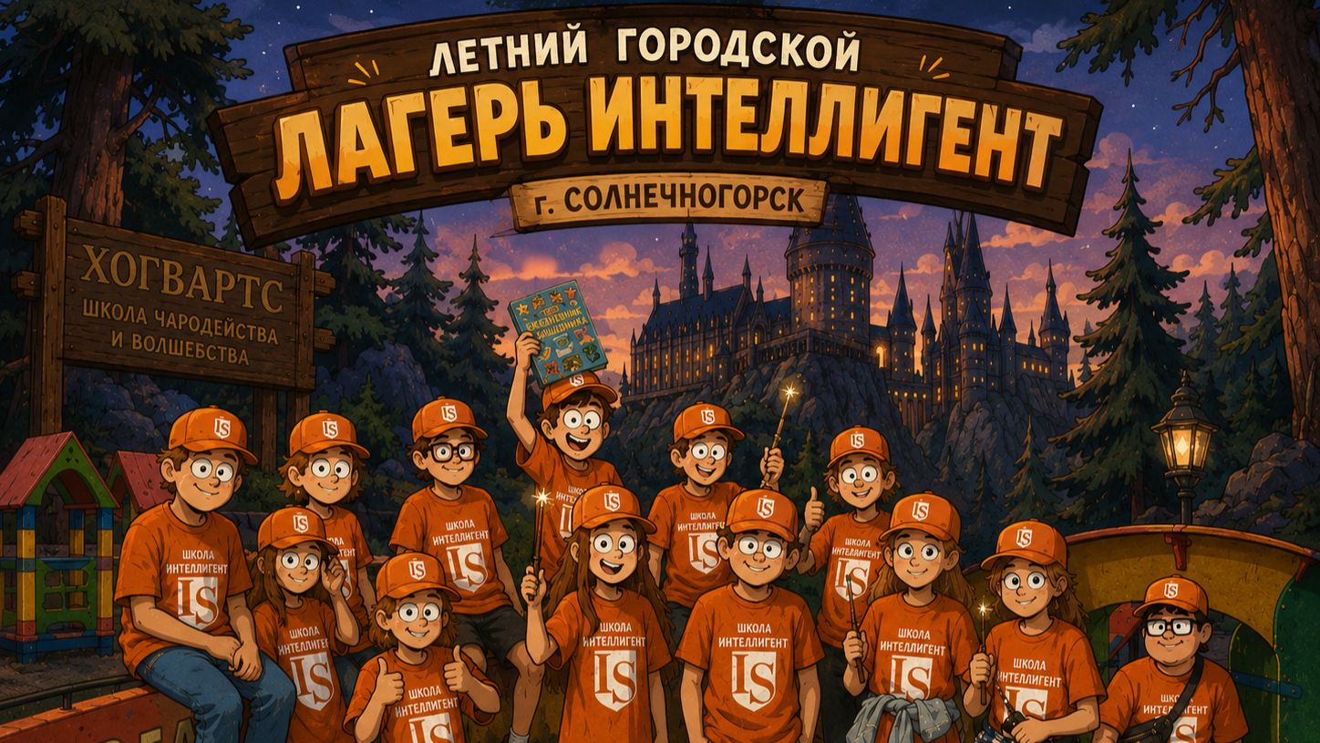 Летний Городской Лагерь ИНТЕЛЛИГЕНТ Солнечногорск