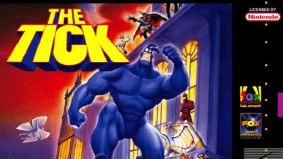 Super Nintendo (Snes) 16-bit The Tick / Клещ Прохождение / Long Play