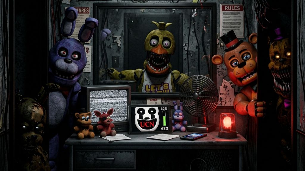 FnaF 7 - Ultimate Custom Night (Прохожу различные ФнаФ Игры)