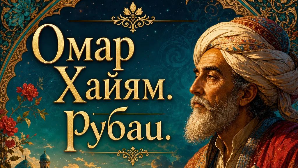 Омар Хайям. Рубаи.