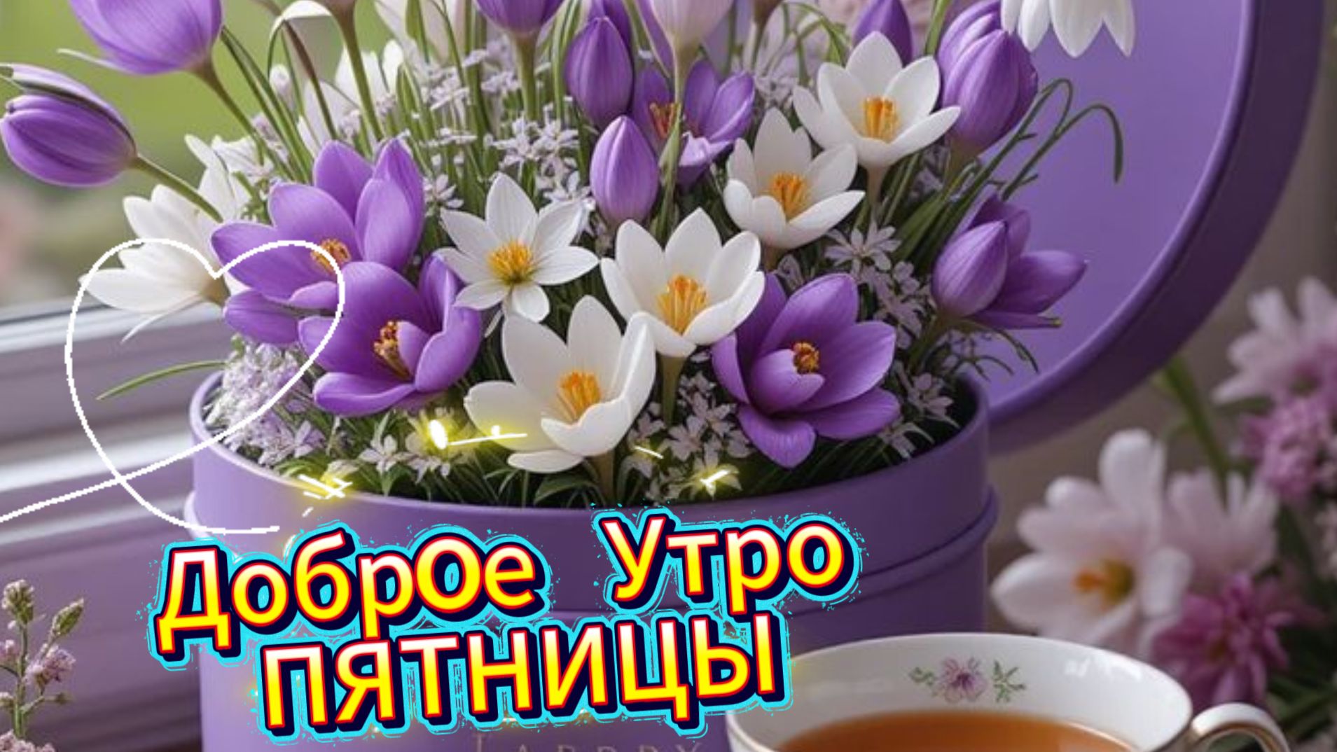 Доброе утро пятницы: красивые музыкальные открытки. Скачайте бесплатно