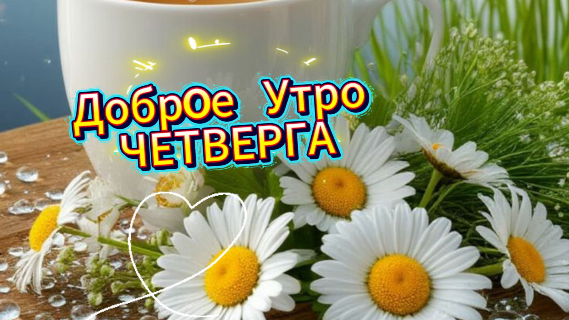 Доброе утро четверга: красивые музыкальные открытки. Скачайте бесплатно