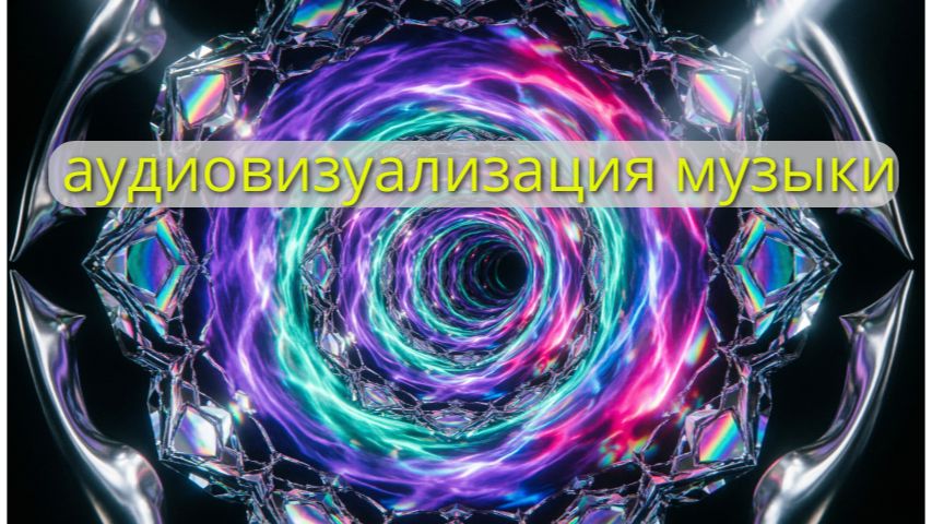 Аудиовизуализация музыки Погружение в звук через генеративные миры