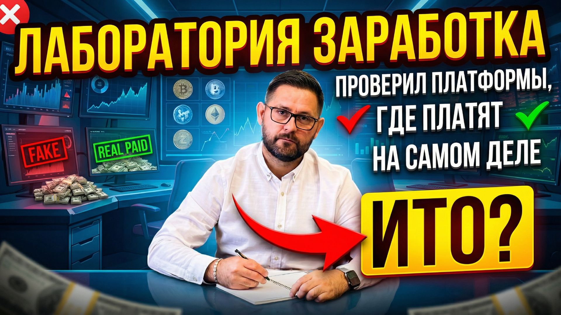💰 Лаборатория заработка (обзоры и тесты платформ для пассивного и активного дохода.