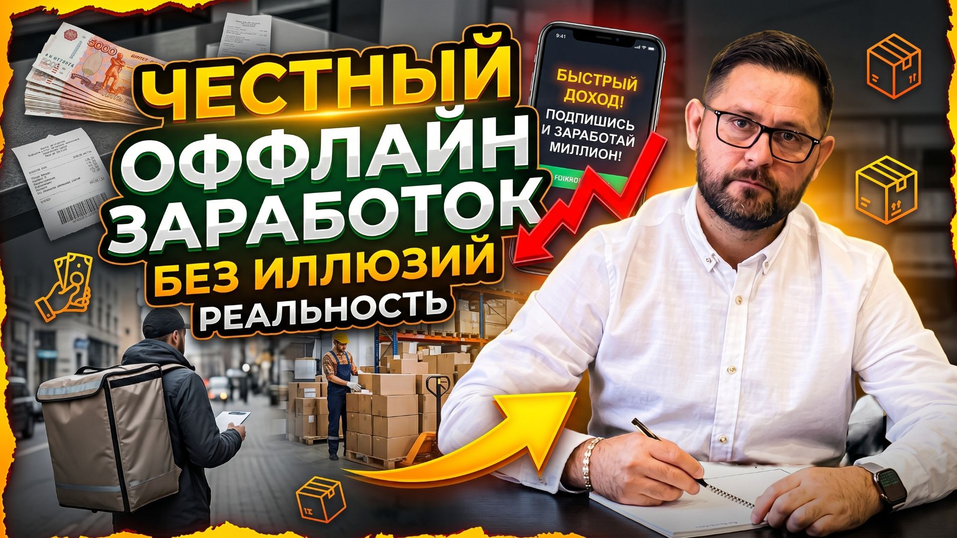 🛠️ Точка опоры: офлайн доход и подработка (реальные способы заработка без интернета и “обещаний”)