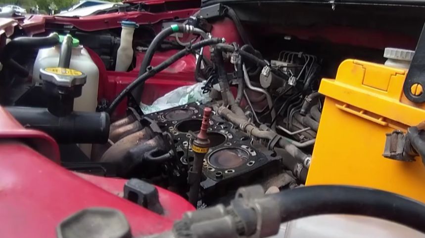Замена прокладки ГБЦ на Suzuki SX4 (M16A)