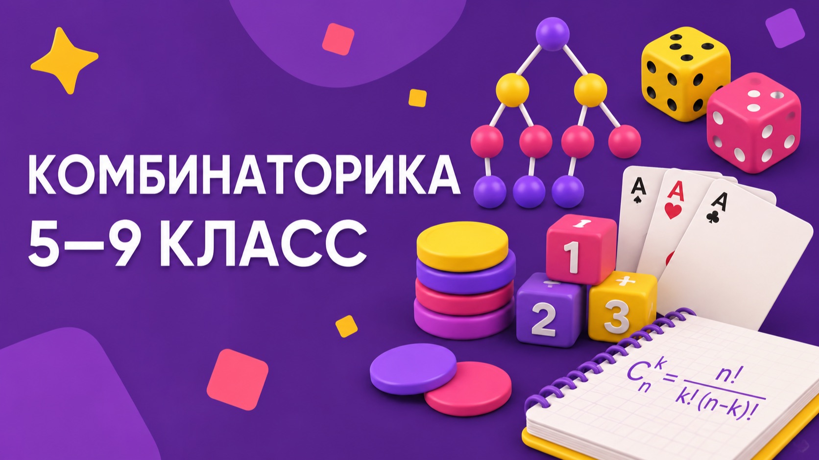 Комбинаторика: 5 класс, 6 класс, 7 класс, 8 класс, 9 класс