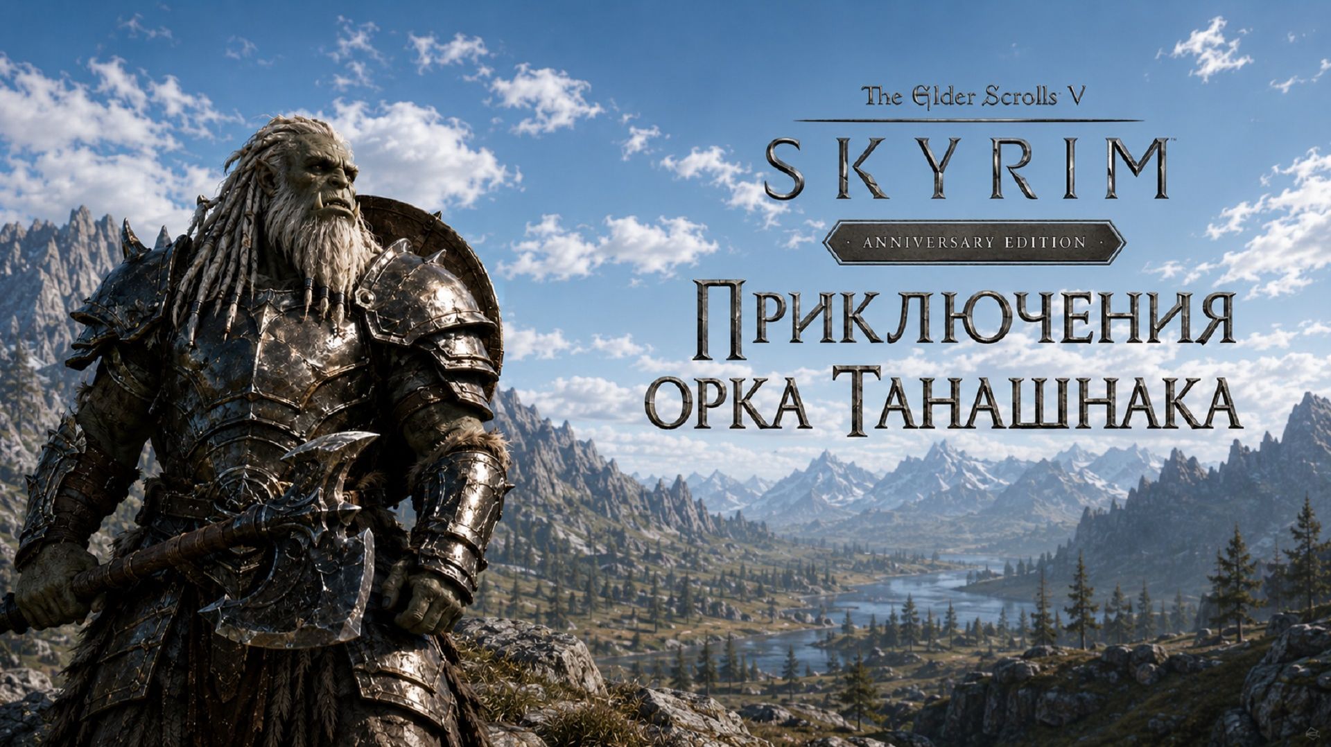 TES V: Skyrim AE📜На легенде! | Орк воин Танашнак
