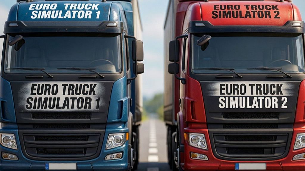 Euro Truck Simulator 1 Euro Truck Simulator 2