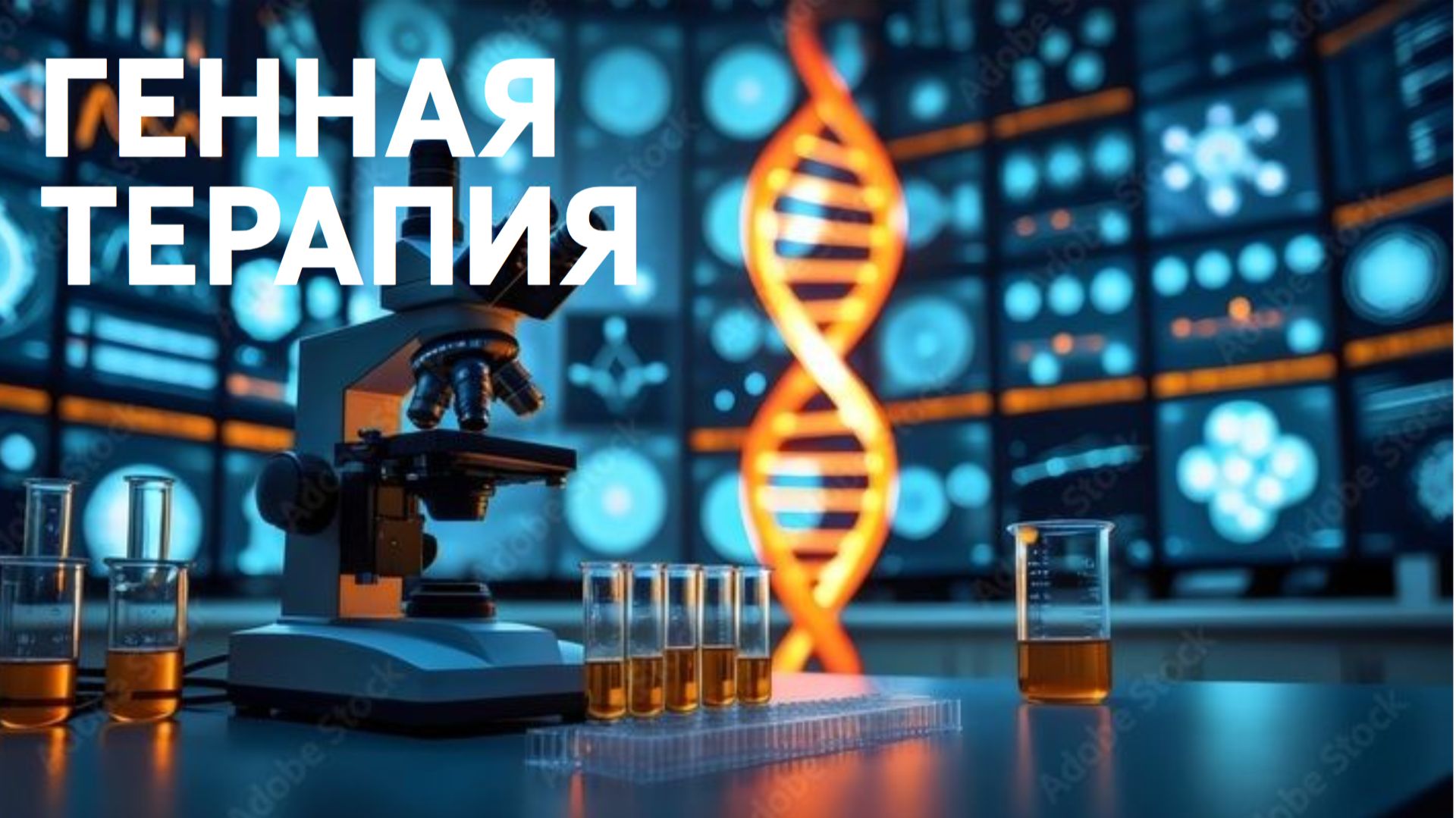 Генная терапия: наука и разработки