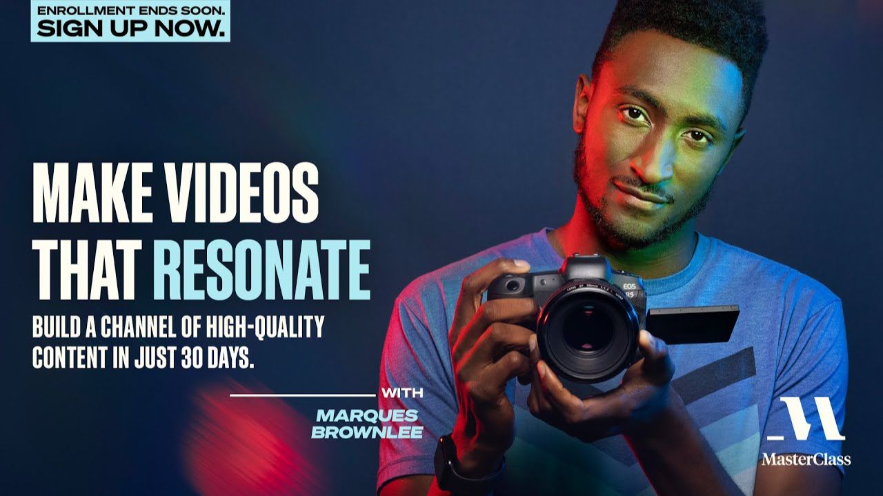 [Masterclass] Marques Brownlee - Make Compelling Videos That Go Viral [ENG]