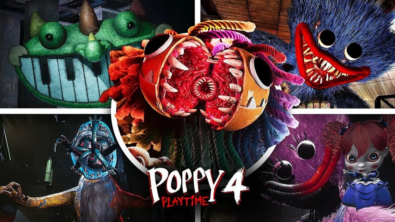 Прохождение Поппи Плей Тайм Poppy Playtime 4 глава