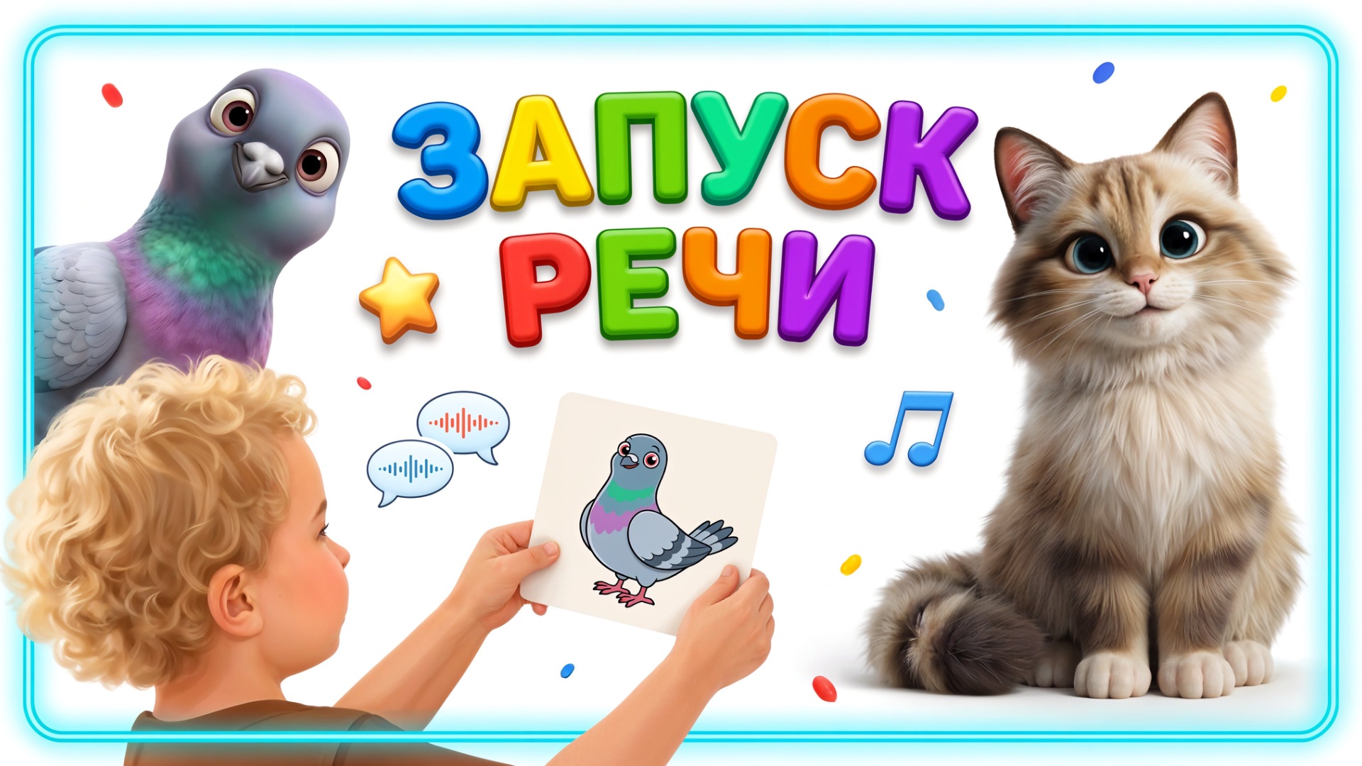 Карточки звукоподражания RUSNEURO