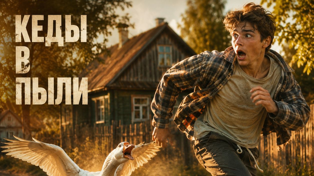 Кеды в пыли