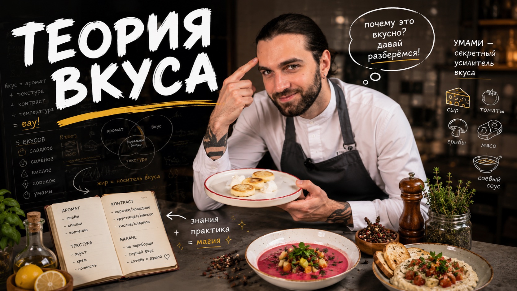 Эксперименты и теория вкуса