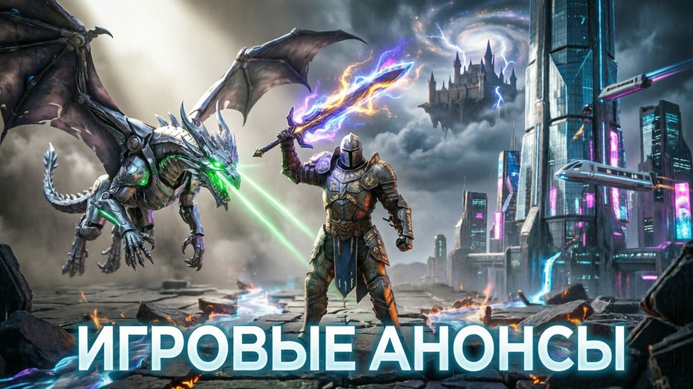 🎮 Игровые анонсы и Первый взгляд | Все новинки индустрии в одном месте