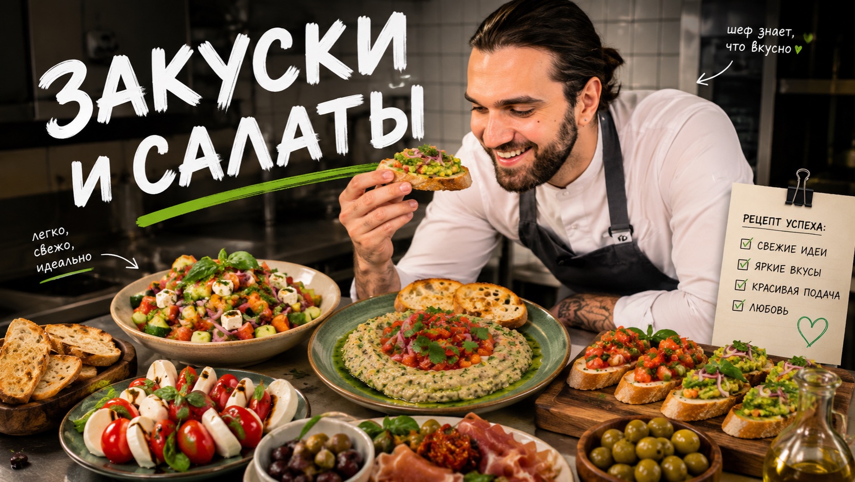 Салаты и закуски