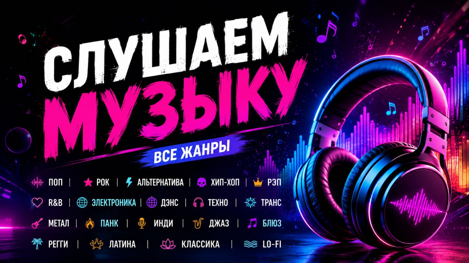 СЛУШАЕМ МУЗЫКУ