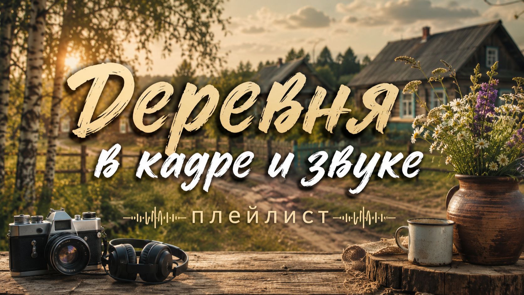 Деревня в кадре и звуке