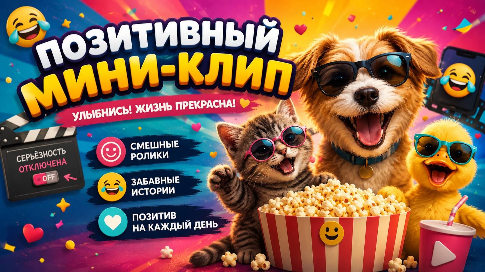 Позитивный мини-клип