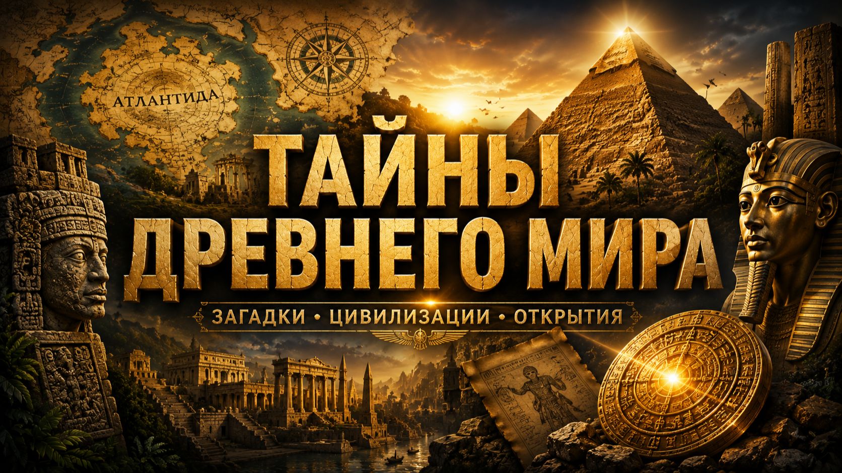 🦖 Древний мир и исчезнувшие цивилизации
