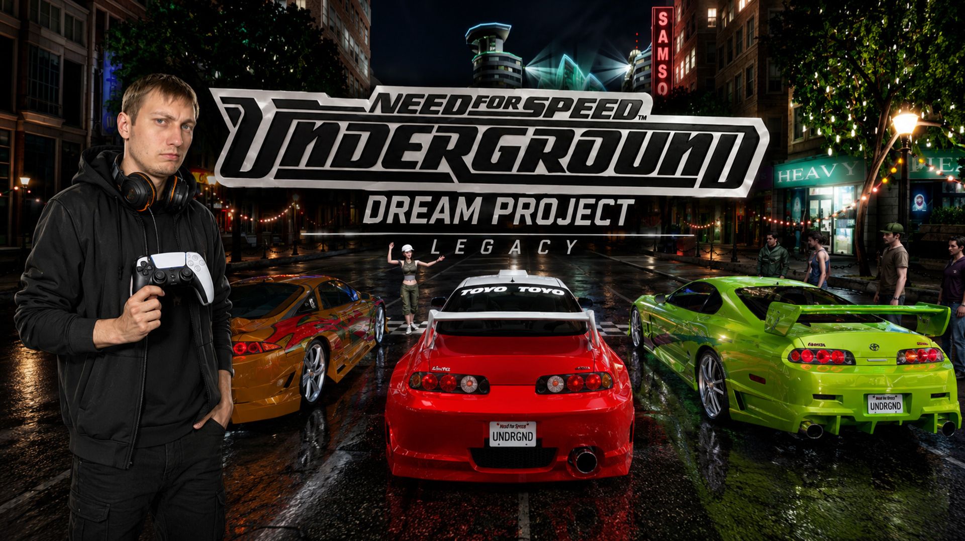 Прохождение Need for Speed: Underground Dream Project