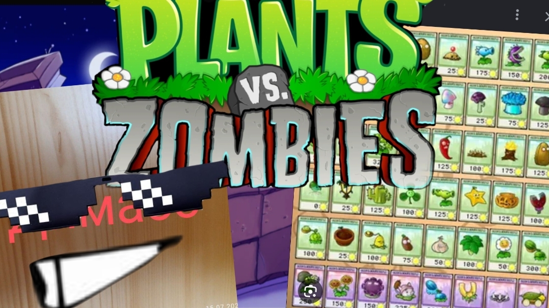 Все ЧАСТИ как Играю в Plants vs Zombies.