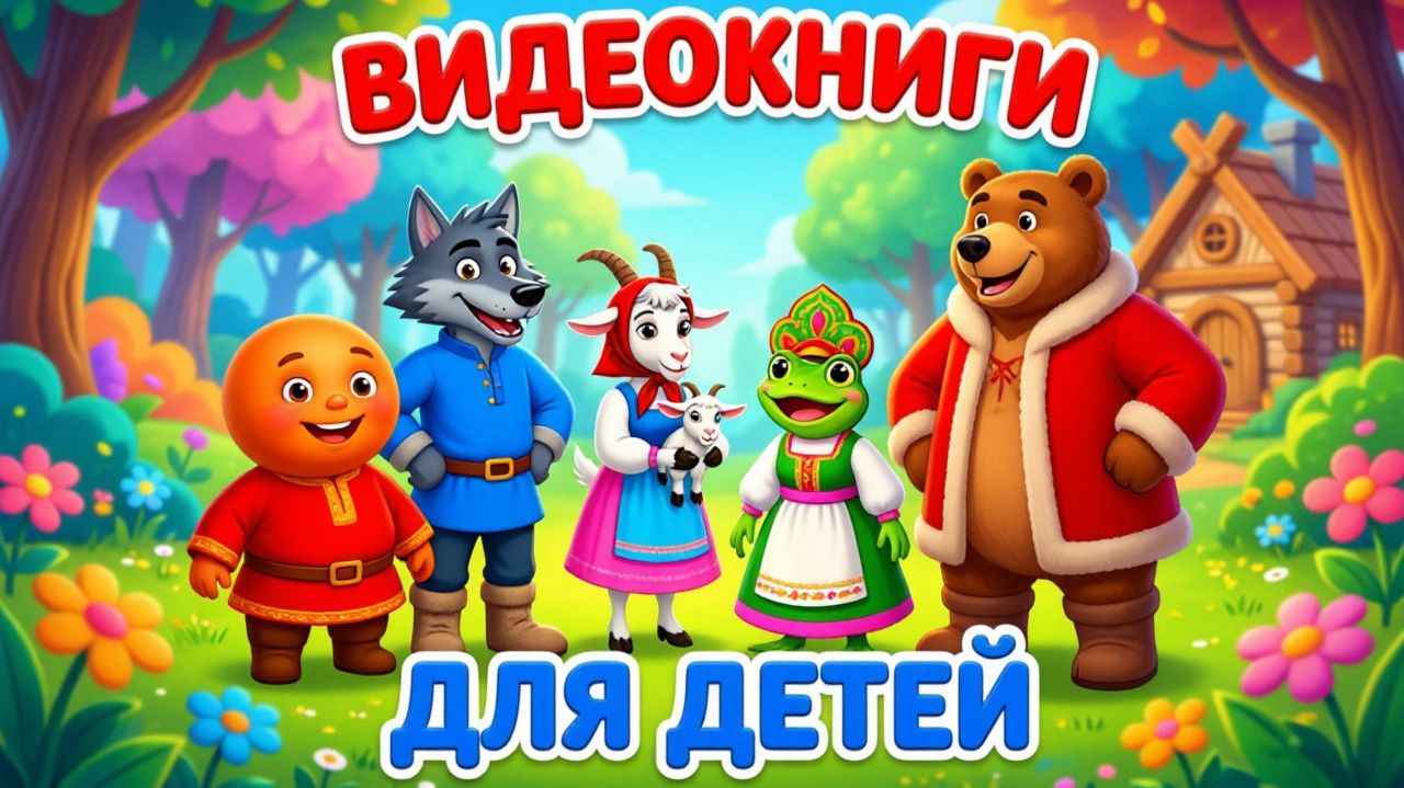 📖ВИДЕОКНИГИ ДЛЯ ДЕТЕЙ: сказки с иллюстрациями из книг