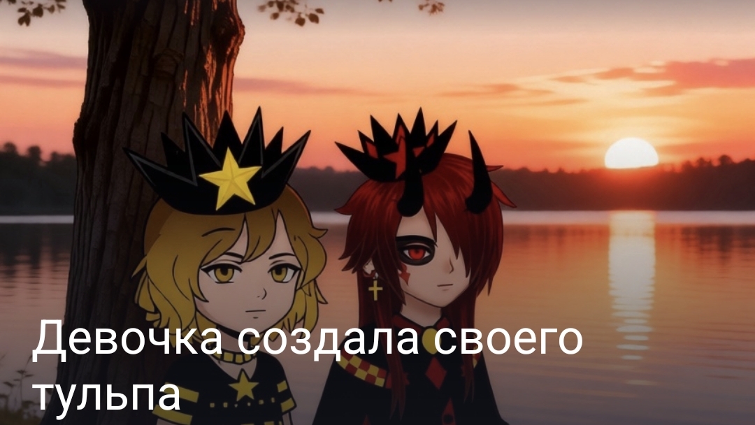 Девочка создала своего тульпа
